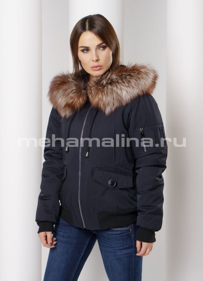 Женская парка модель № П-295 универмаг малина