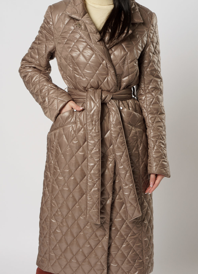 Пальто женское из текстиля на утеплителе модель № 17782 универмаг малина