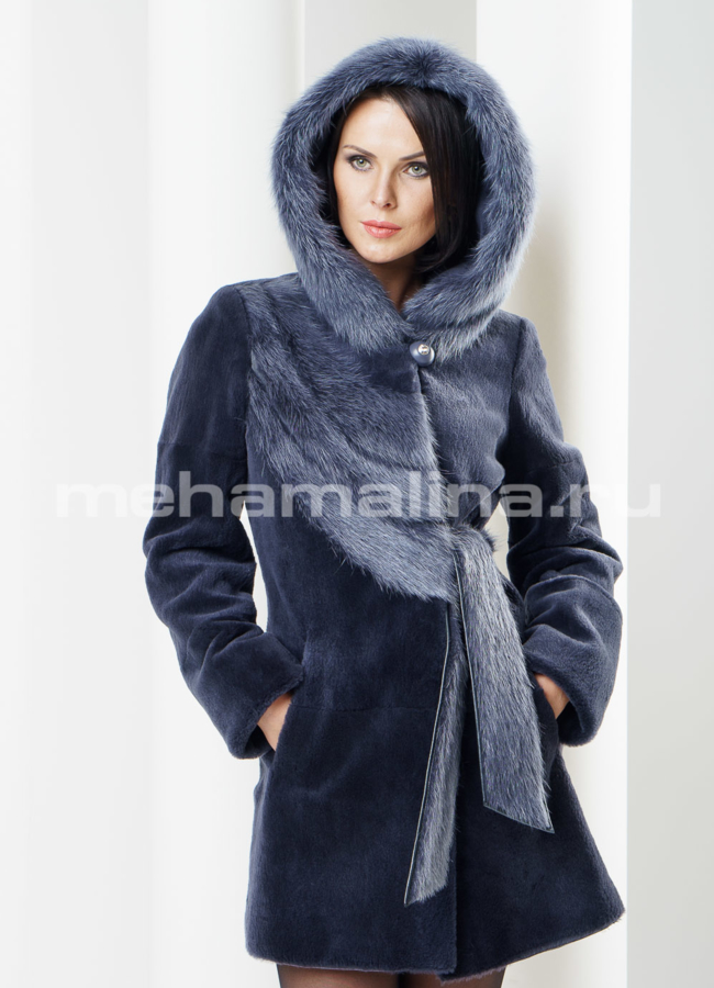 Шуба нутрия 