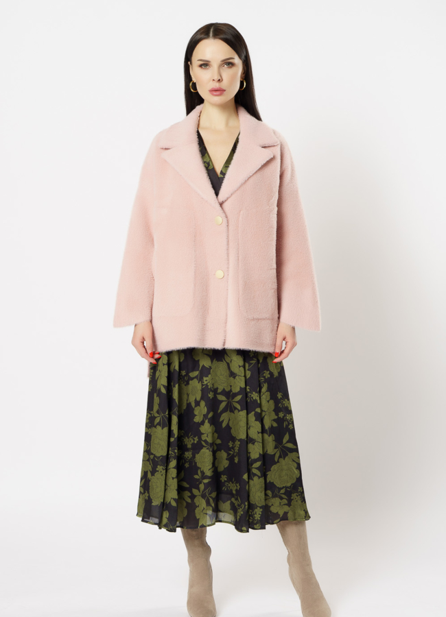 фото Женский кардиган с английским воротником модель № 20516