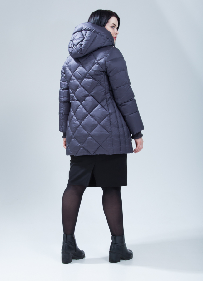 фото Пуховик женский на биопухе модель № П-354