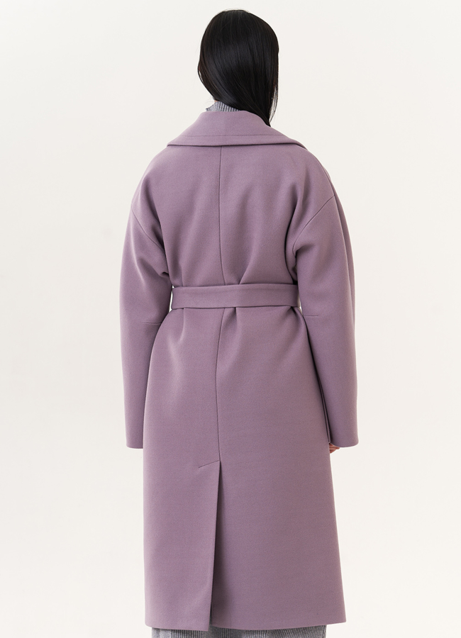 Пальто с английским воротником модель № 26842 универмаг малина