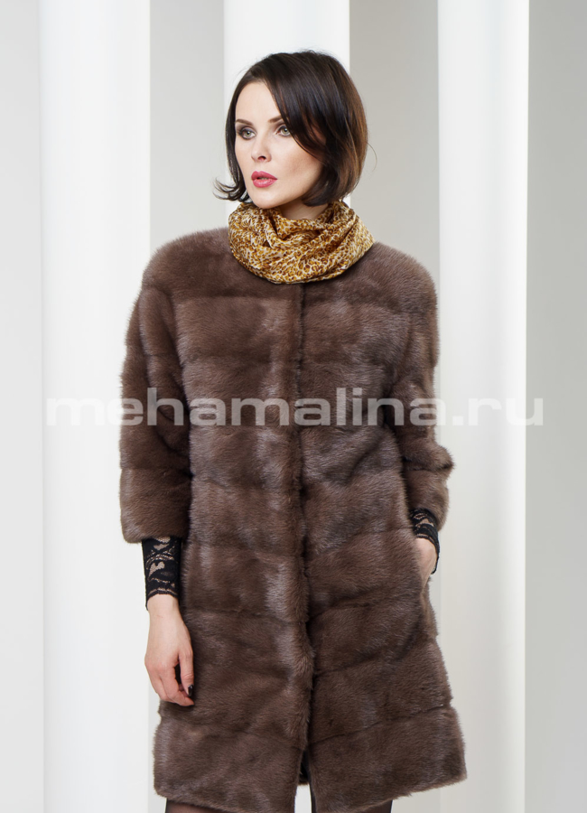 фото Шуба из норки модель № S-179