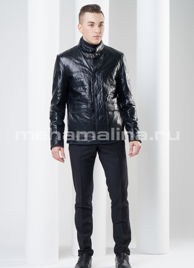 Куртка на молнии модель № KP-141 в рассрочку