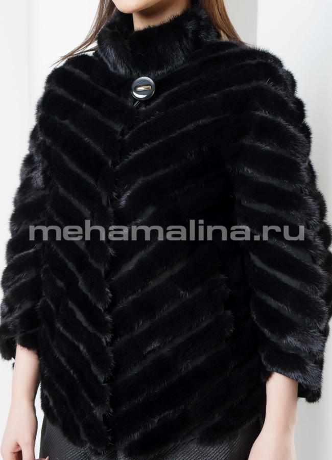 Норковый жакет модель № M-153 универмаг малина