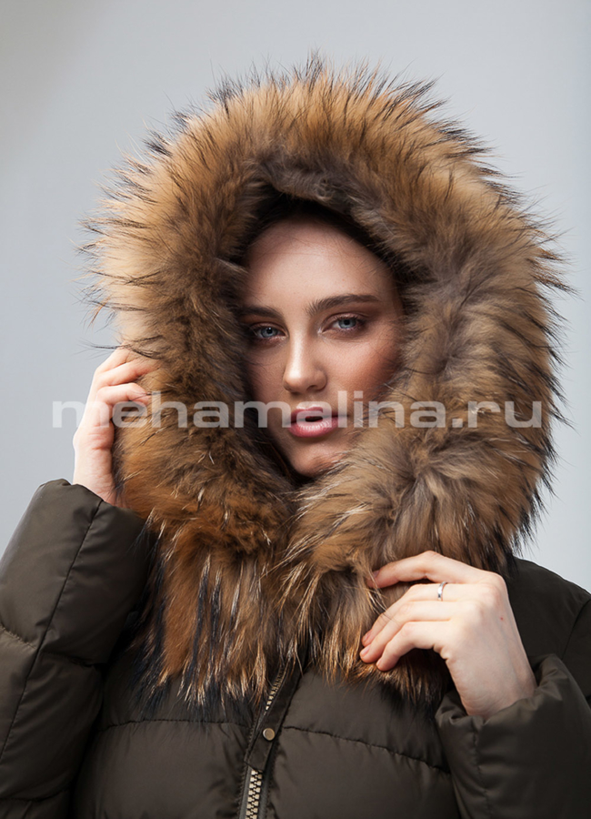 Пуховик oversize модель № П-176 в рассрочку