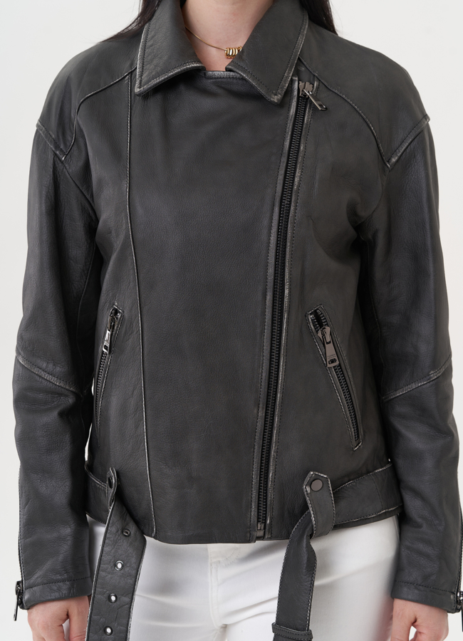 Кожаная куртка 