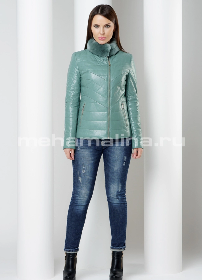 Куртка из эко кожи модель № K-422 в рассрочку