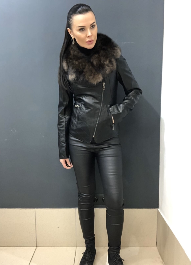 Куртка из эко кожи модель № 216 универмаг малина