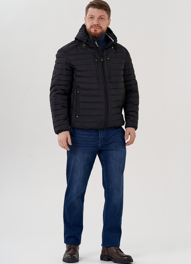 фото Куртка с капюшоном мужская модель № 24349