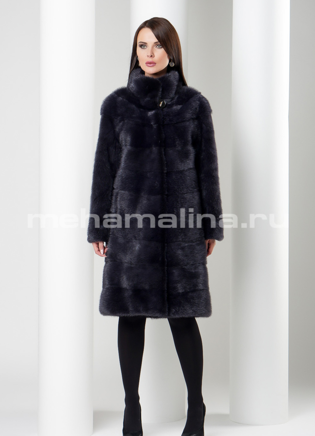 Норковая шуба модель № S-535 в рассрочку