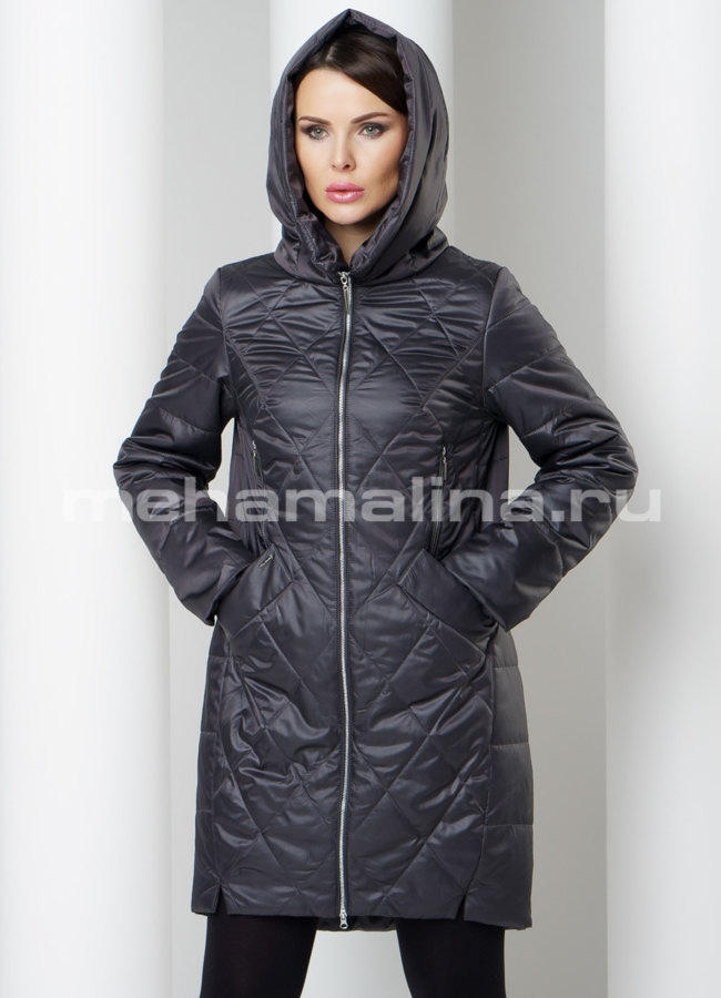 Удлиненная куртка  модель № PK-62 универмаг малина