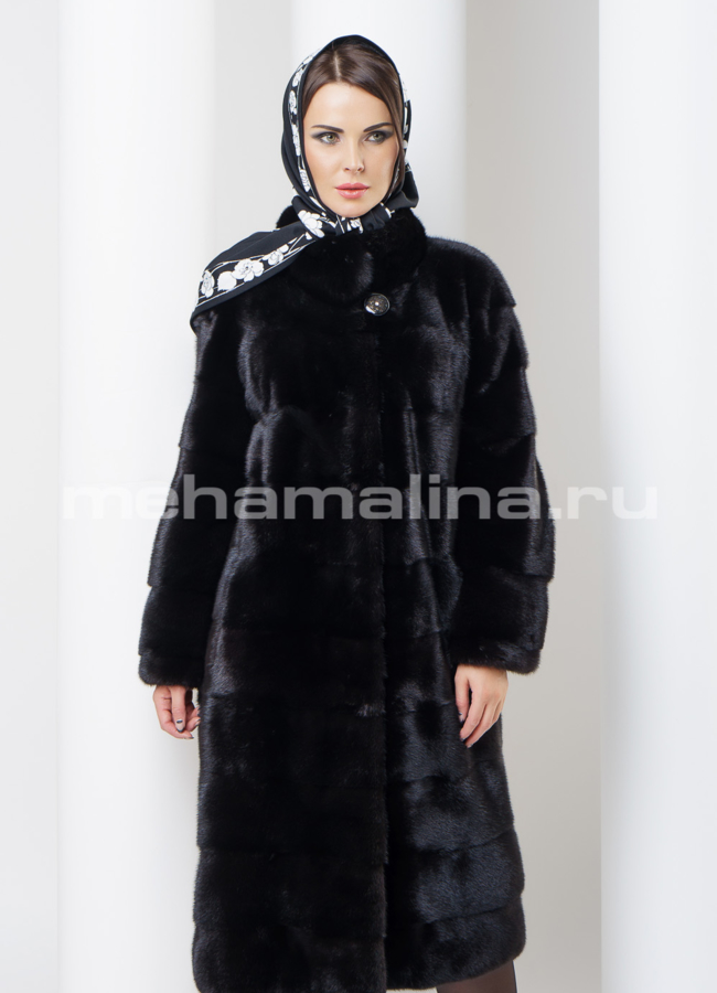 фото Шуба из скандинавской норки модель № S-452