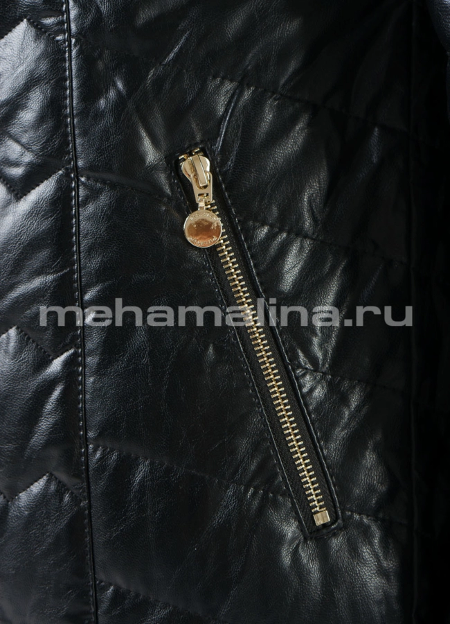 Утепленная куртка модель № K-425 универмаг малина