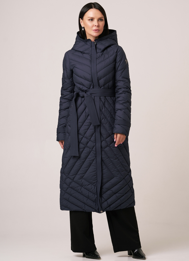 Пуховик DiegoM  с капюшоном  модель № DiegoM 831 универмаг малина