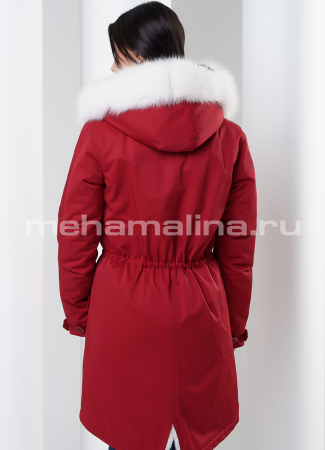 Парка на овчине Malina siberian wear модель № П-51 в рассрочку