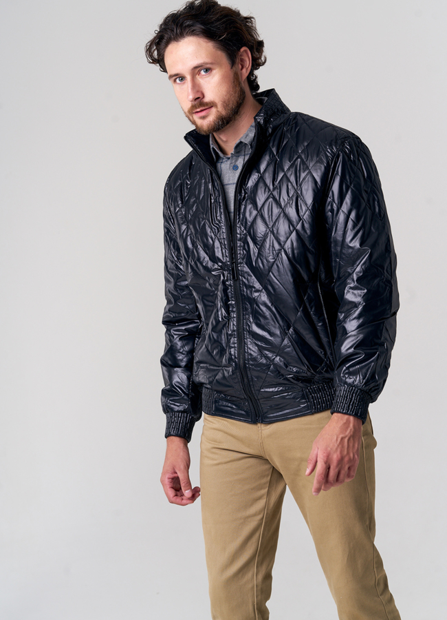 Куртка бомбер  утепленная модель № 2006 меха малина