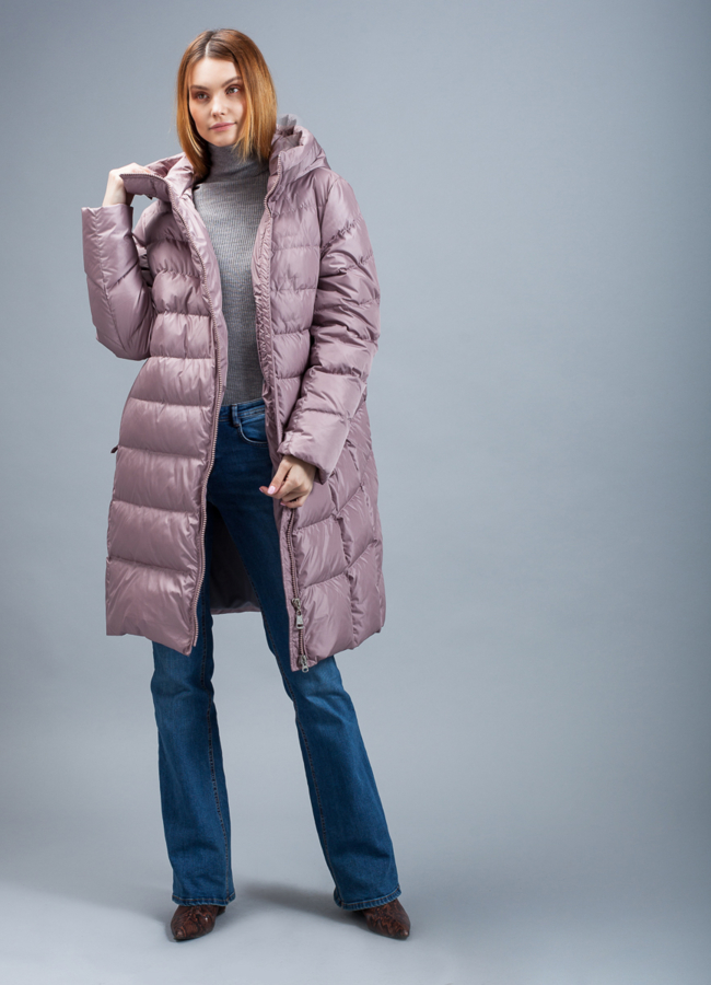 Пуховик женский модель № П-345 в рассрочку
