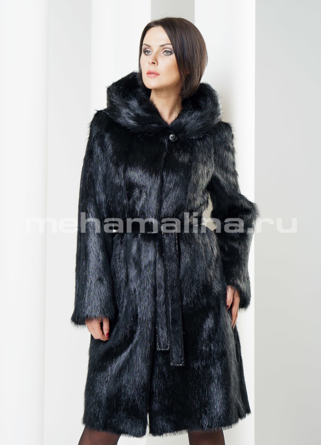 фото Шуба из нутрии 