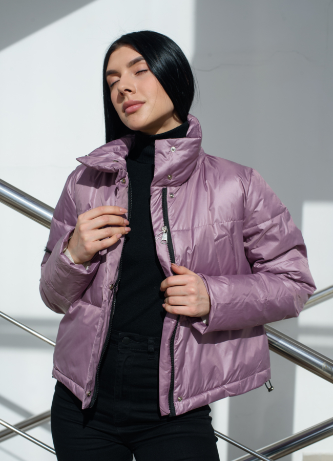 Женская куртка  модель № 22584 универмаг малина