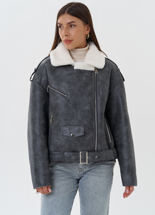 Эко дубленка 