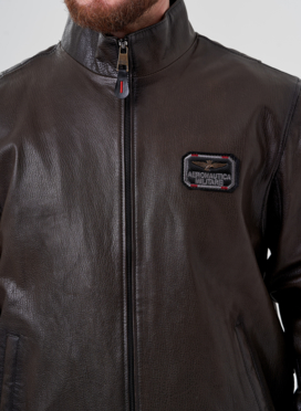 Мужская куртка из натуральной кожи 