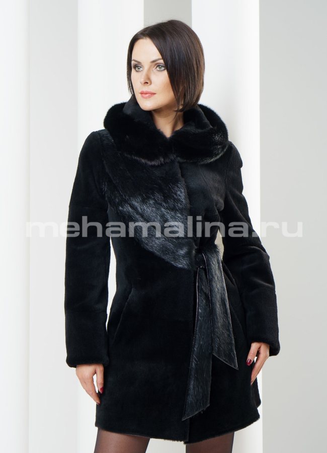 фото Шуба из нутрии 