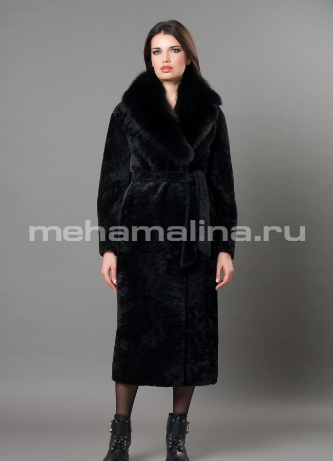Дубленка Emilia Rinzi астраган модель № 3212-120 универмаг малина