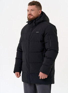 Мужской пуховик с капюшоном