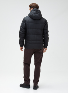 Мужской пуховик с капюшоном 