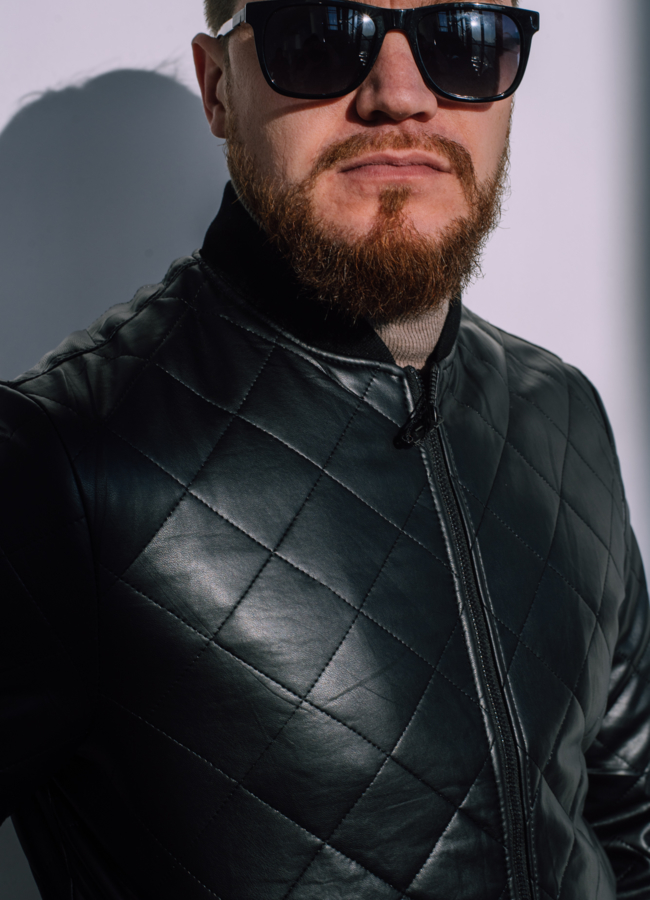 Куртка бомбер на молнии  модель № 22540 универмаг малина