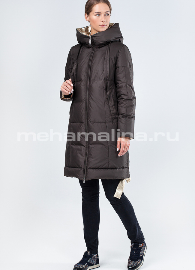 Пуховик женский утепленный модель № П-287 в кредит