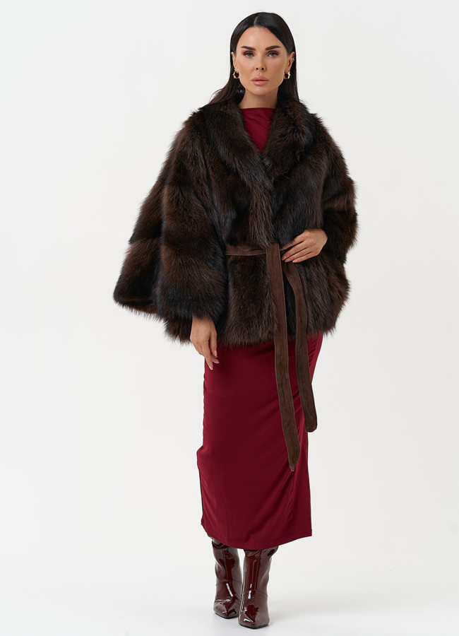 Женская шуба из меха канадского енота модель № 31086 универмаг малина Женская шуба из меха канадского енота модель № 31086 универмаг малина