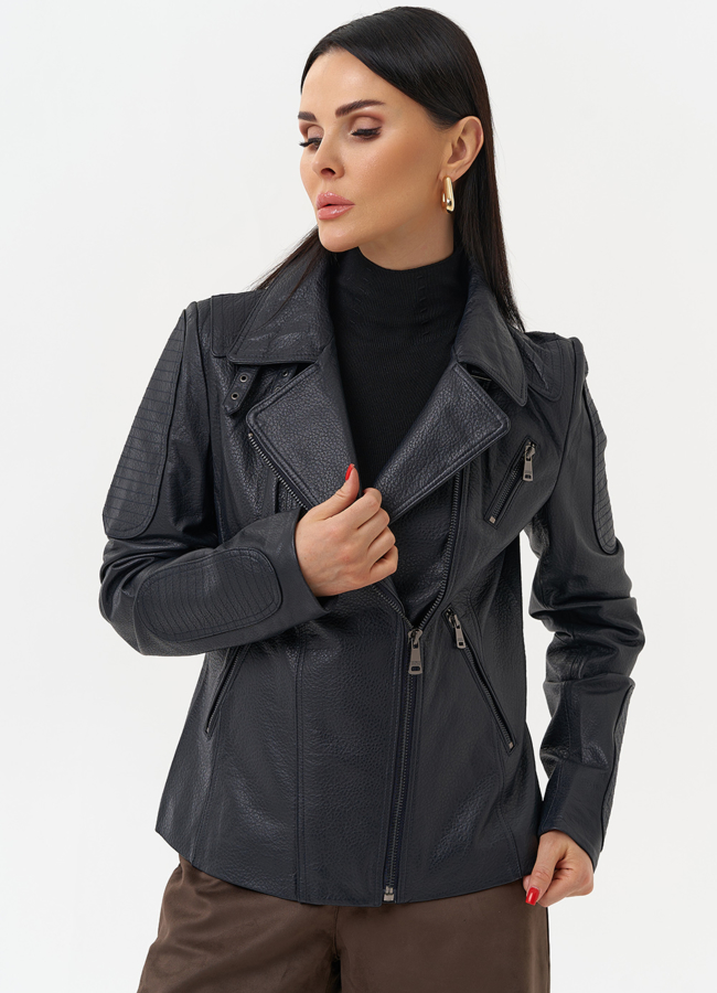 Куртка косуха из натуральной кожи модель № 10636 универмаг малина Куртка косуха из натуральной кожи модель № 10636 универмаг малина