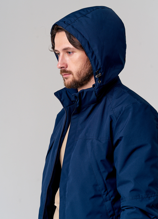 Куртка утепленная с капюшоном модель № MC-159-02 универмаг малина