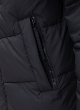 Мужской пуховик с капюшоном 