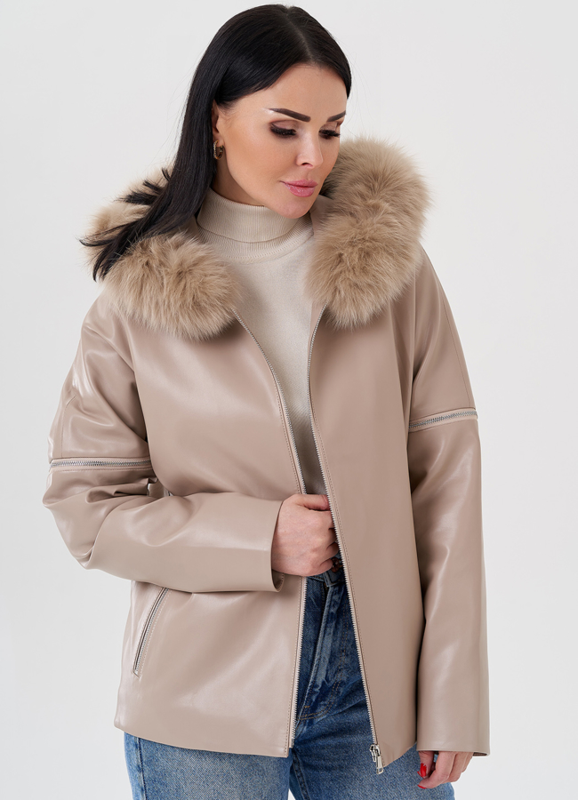 Женская куртка трансформер с капюшоном  модель № 24212 универмаг малина