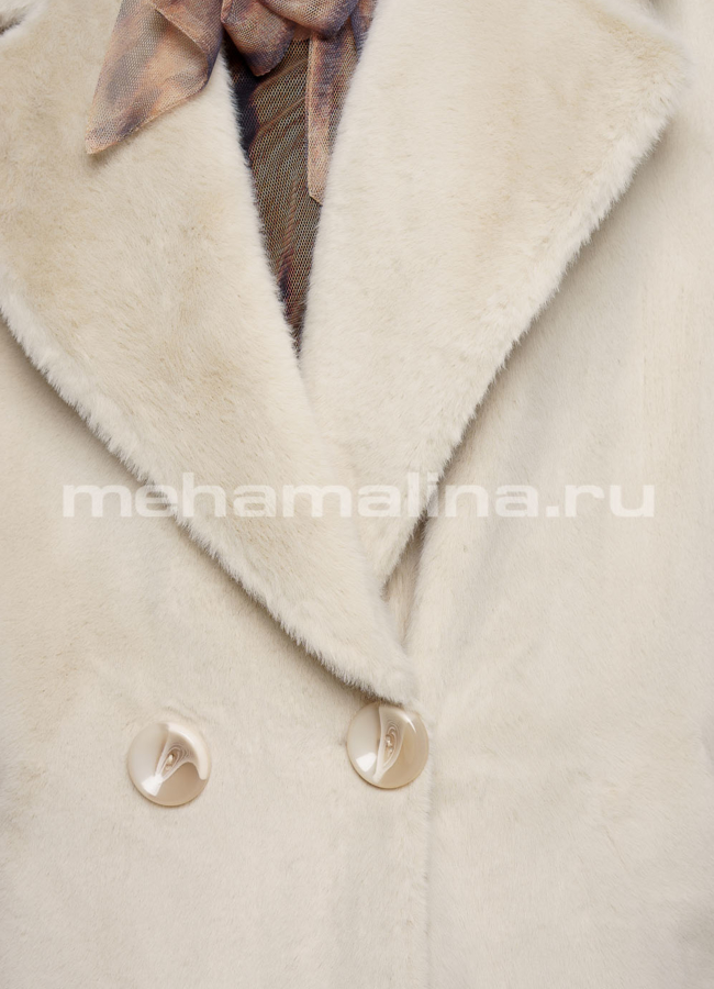 Женское пальто из ворсовой ткани модель № 026 в рассрочку