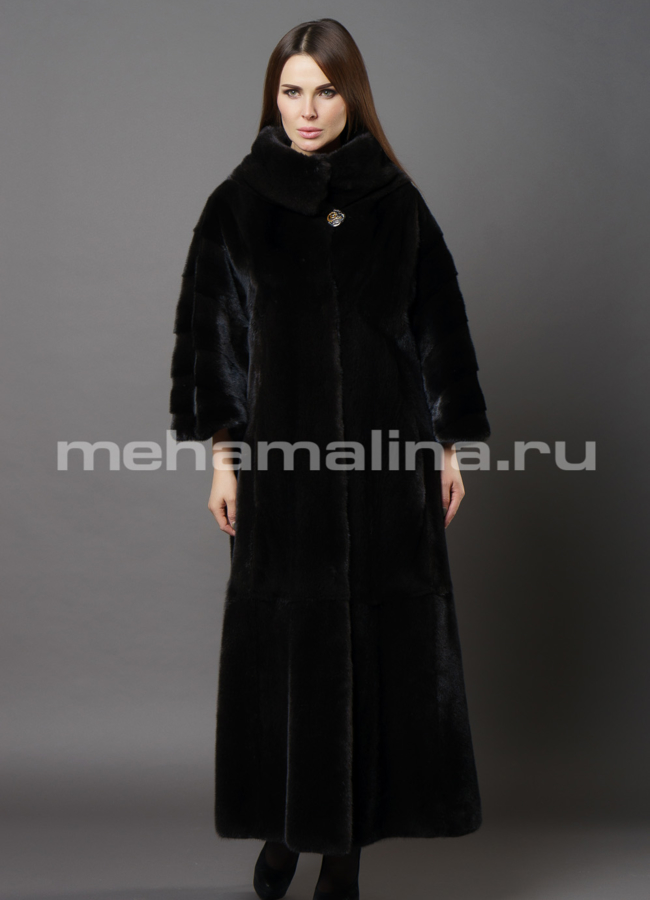 фото Шуба из норки модель № S-635