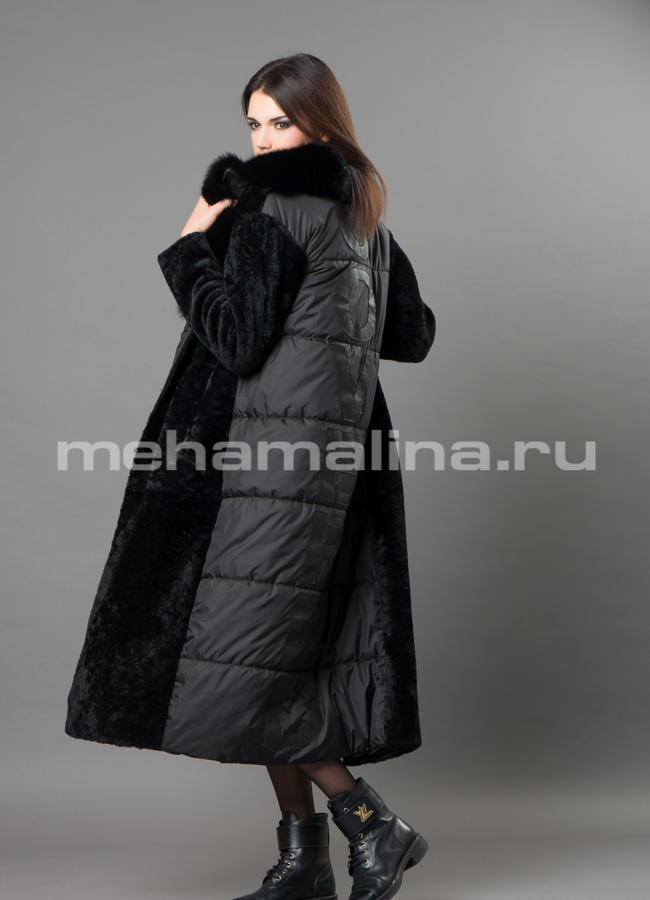 Шуба из астрагана модель № D-241 универмаг малина