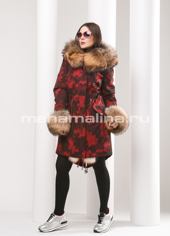 Женская парка Malina siberian wear модель № П-132 универмаг малина