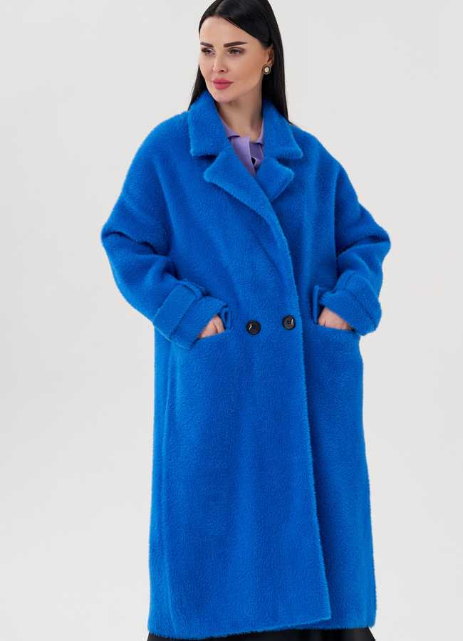 фото Синий кардиган модель № 24107