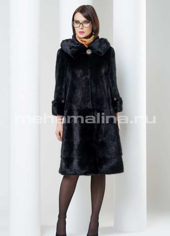 Норковая шуба модель № S-467 в рассрочку