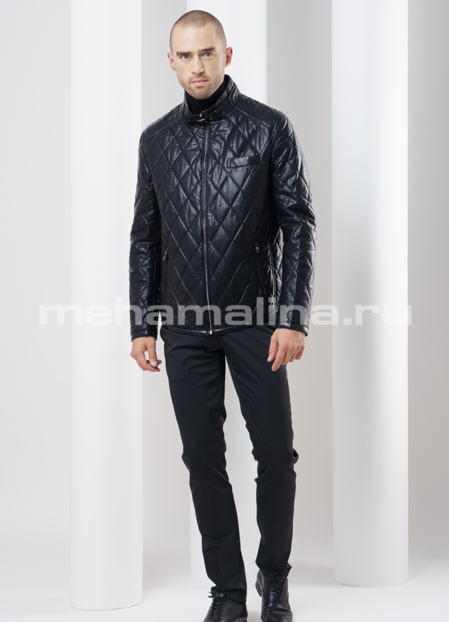 Куртка из эко кожи модель № KP-153 в рассрочку