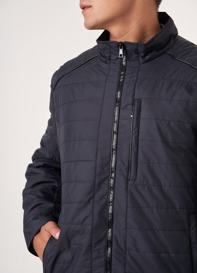 Куртка на молнии с воротником стойка модель №  в кредит