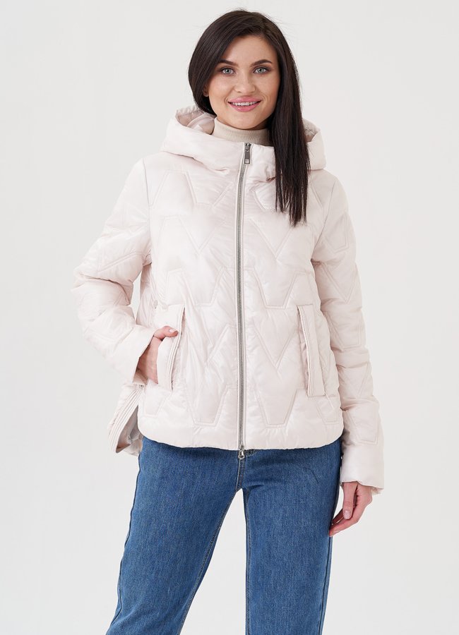 Куртка демисезонная с капюшоном модель № 3608 универмаг малина