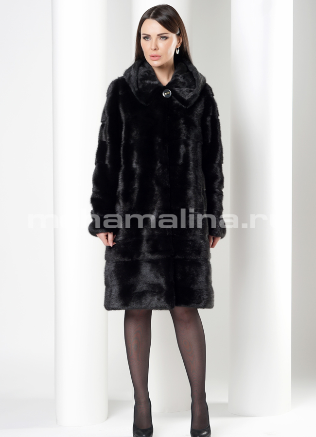 Норковая шуба  модель № S-676 в рассрочку