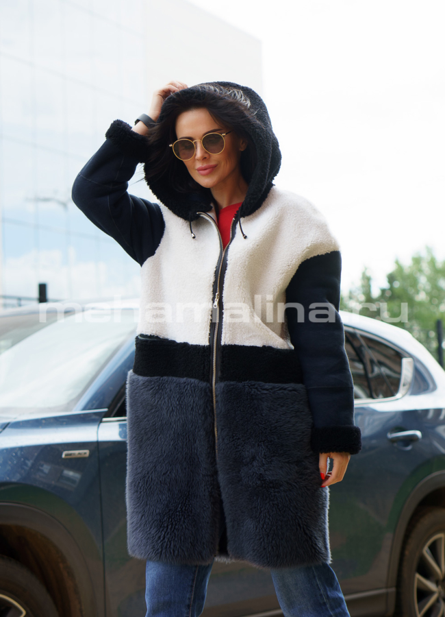 Дубленка Perre из меринело модель № 7765 в кредит