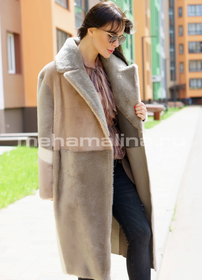 Дубленка Variance из мериноса модель № KT61170 в рассрочку