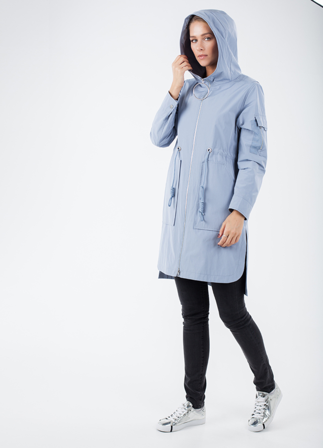 фото Плащ с капюшоном модель № 516